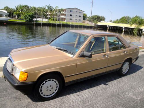 87 mercedes 190d turbo diesel*rare 2.5diesel*2 own*no smoker*gorgeous*just srvcd