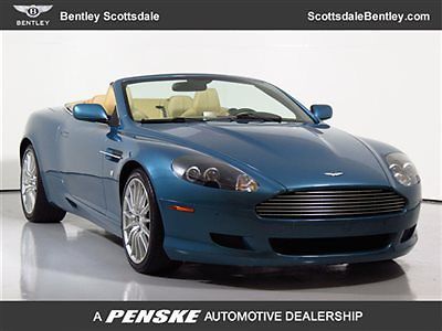 07 aston martin db9 volante 11k miles gps htd seats sport wheels park sensors