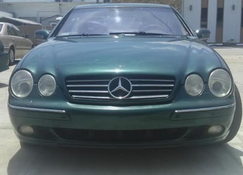 2001 cl500 british racing green with low miles 127k
