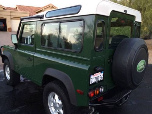 1997 land rover defender 90 base sport utility 2-door 4.0l