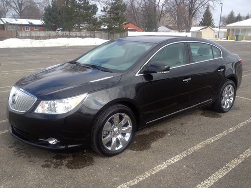 2012 buick lacrosse cxl/ no reserve/ navigation/ leather/ low miles/