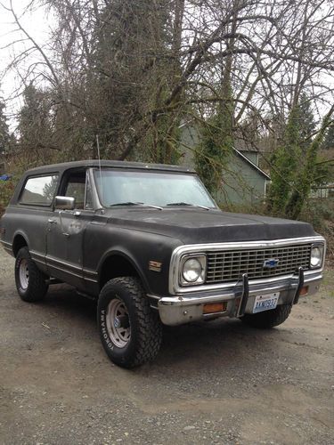 1972 chevrolet blazer cst ac highlander trim option 4x4