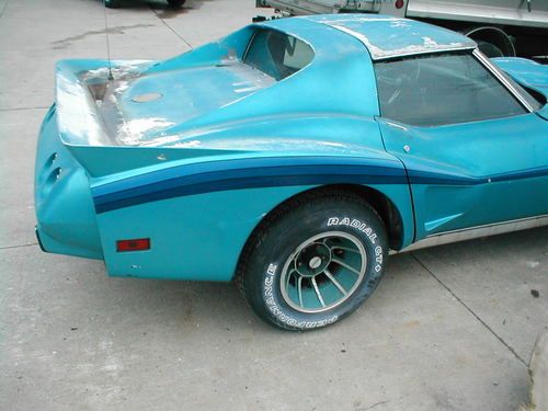 1974 corvette green wood