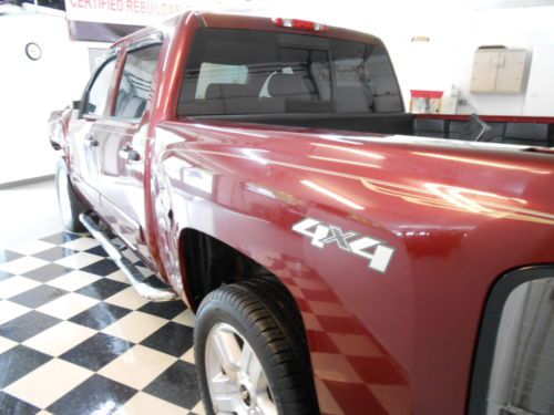 2008 Chevrolet Silverado Crew Cab LT 4x4 NO RESERVE Salvage Rebuildable Damaged, image 4