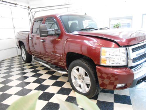 2008 Chevrolet Silverado Crew Cab LT 4x4 NO RESERVE Salvage Rebuildable Damaged, image 12