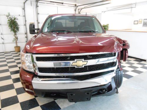 2008 Chevrolet Silverado Crew Cab LT 4x4 NO RESERVE Salvage Rebuildable Damaged, image 14