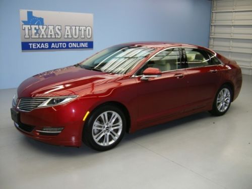 We finance!!!  2013 lincoln mkz ecoboost nav heated leather 33k mi texas auto