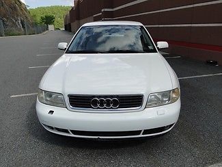 2000 white 2000 audi a4 white/tan low miles warranty!