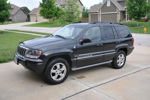 2004 jeep grand cherokee overland sport utility 4-door 4.7l