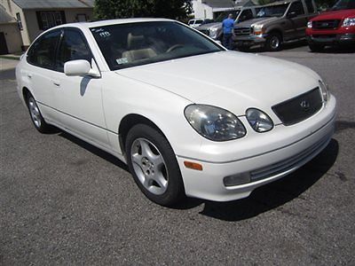 Sharp gs400 (( 4.0l v8...white/ tan...navi...loaded ))no reserve