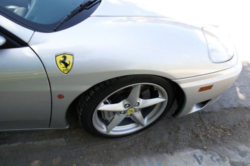 2002 Ferrari 360 Spider Silver Carbon Fiber Racing Seats 6 Speed, US $89,500.00, image 6