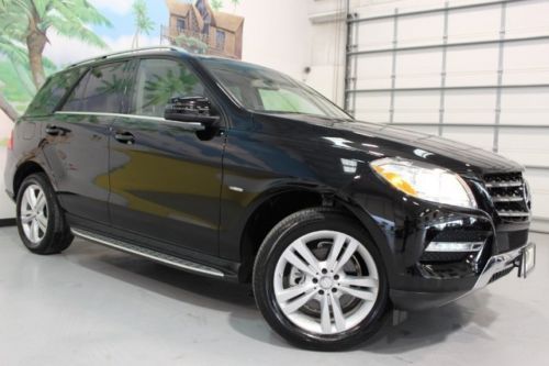 2012 mercedes ml350 4matic, nav, heated seats, running boards, 19 wheels,camera