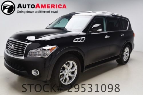 2013 infiniti qx 56 24k miles nav rearcam sunroof htd leather one 1 owner