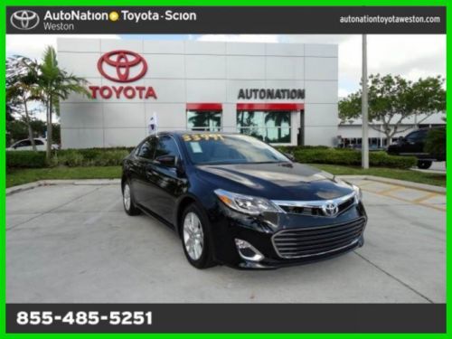 2014 xle premium used certified 3.5l v6 24v automatic front wheel drive sedan