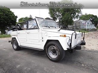 1974 white! roll bars blaupunkt stereo cd new top and side curtains new tires