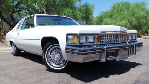 1978 cadillac coupe deville, 425ci, leather, perfect 2 owner, 8,400 actual miles