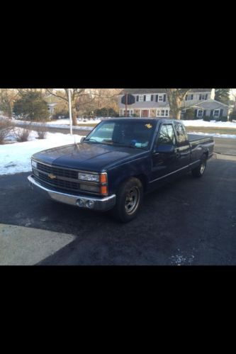 1989 chevrolet c1500 scottsdale extended cab pickup 2-door 4.3l