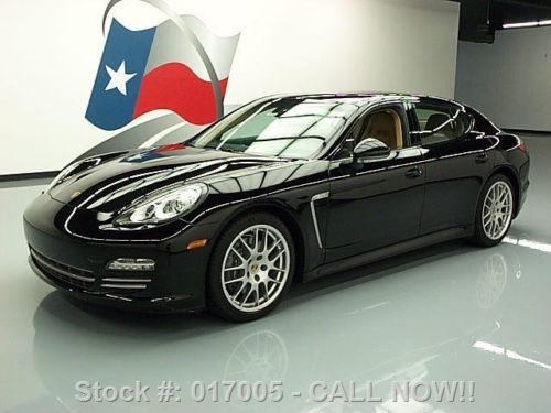 2013 porsche panamera platinum chrono sunroof nav 13k texas direct auto