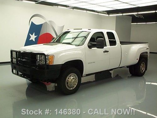 2013 gmc sierra 3500 ext cab 4x4 diesel dually longbed  texas direct auto