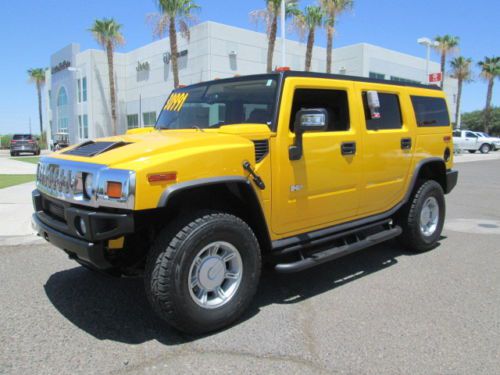 05 4x4 4wd yellow 6.0l v8 automatic navigation leather miles:20k 3rd row seat