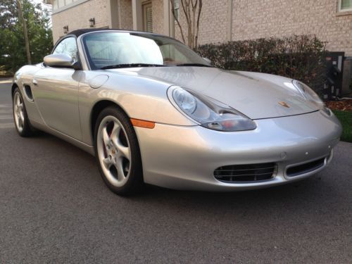 2000 porsche boxster s one owner 29,000 miles supple leather, digital sound