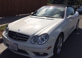 2007 mercedes-benz clk550 base convertible 2-door 5.5l