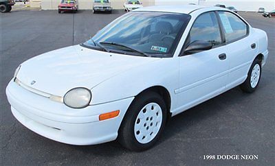 98 inexpensive 4 door clean carfax white cheap