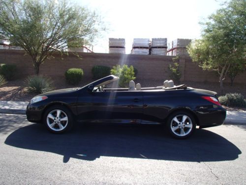 2005 toyota solara sle convertible v6 37k miles, km car leather 2006 2007 08