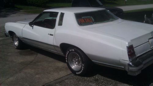 1977 monte carlo 2 door 350 engine, runs well, good condition