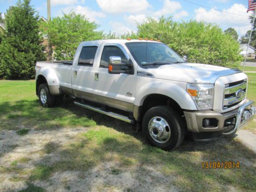 2011 ford king ranch crew cab dually