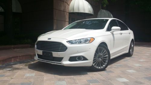 2013 ford fusion titanium sedan 4-door 2.0l