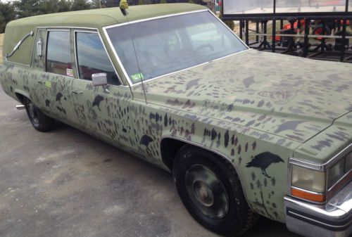 1981 cadillac fleetwood base limousine 4-door 6.0l zombie mobile