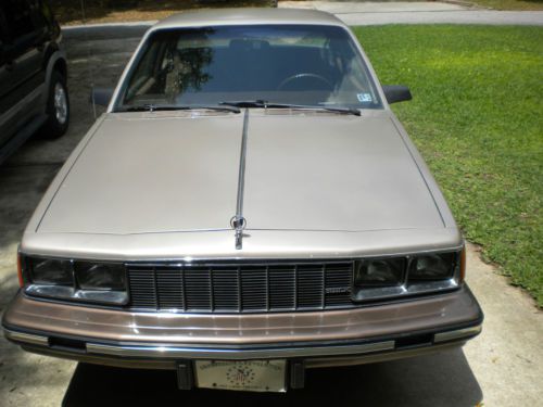 1984 buick century custom coupe 2-door 3.0l