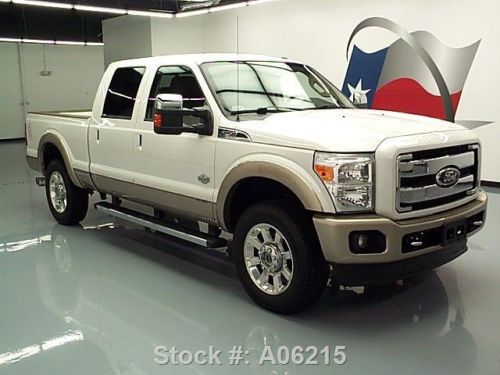 2012 FORD F-250 KING RANCH CREW DIESEL 4X4 REAR CAM 20K TEXAS DIRECT AUTO, US $46,980.00, image 3