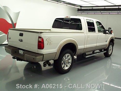 2012 FORD F-250 KING RANCH CREW DIESEL 4X4 REAR CAM 20K TEXAS DIRECT AUTO, US $46,980.00, image 4
