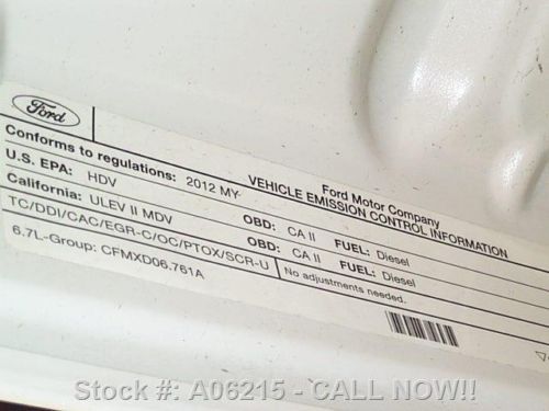 2012 FORD F-250 KING RANCH CREW DIESEL 4X4 REAR CAM 20K TEXAS DIRECT AUTO, US $46,980.00, image 11