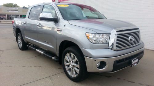 2012 toyota tundra crewmax platinum 4wd 5.7l v8