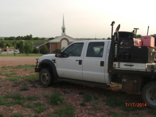 F450 4x4 xlt 6.4l 4 door crew cab lincoln 250 welder dewalt comp on 5.5 hphonda