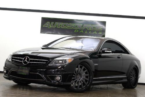 2008 mercedes-benz cl63 amg lorinser performance pkg p2 black hre wheels