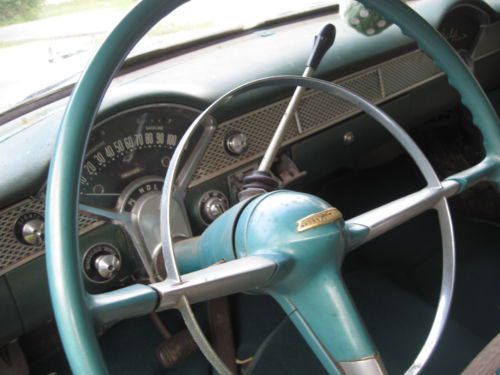 1955 CHEVY BELAIR 2DR HARDTOP ALL ORIGINAL 50K BARN FIND RUNS, image 13