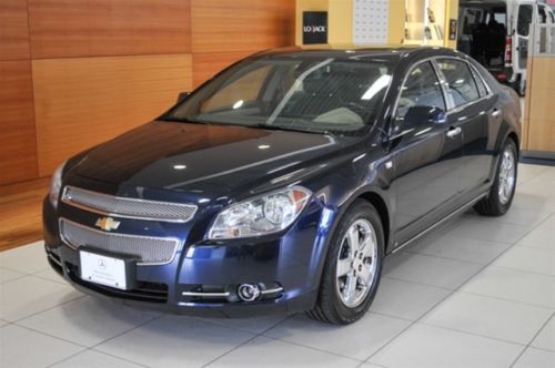 Used malibu ltz sunroof leather 4 cylinder good mpg chrome wheels heated seats