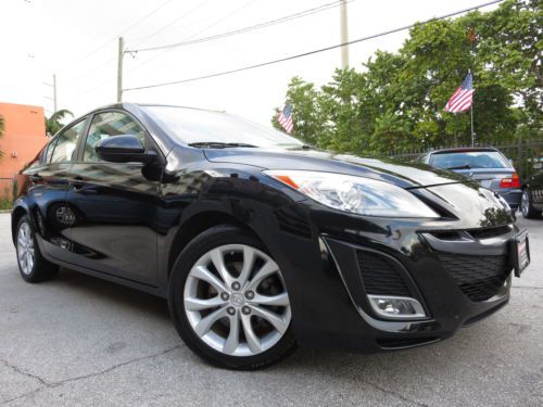 11 mazda mazda3 s grand touring loaded navigation leather sunroof xenons clean