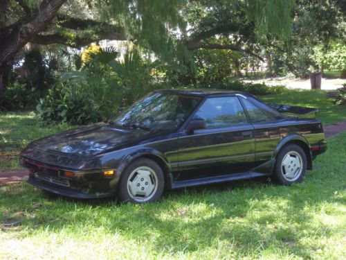 1986 toyota mr2 aw11 automatic, original, nice, low milage rust free florida car