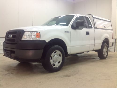 4x4 f150 one owner are contractor cap a/c fleet maintained 4.6l v8 automatic