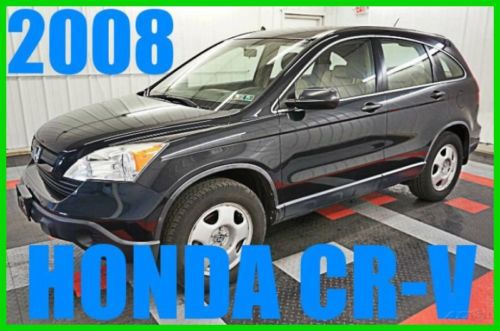 2008 honda cr-v lx one owner! 55xxx orig miles! gas saver! 60+ photos! must see!