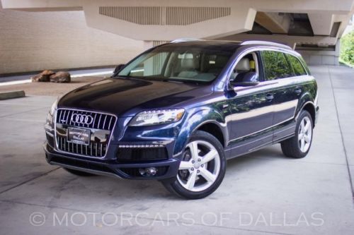 2013 audi q7 navigation awd bluetooth sat radio bose heated seats