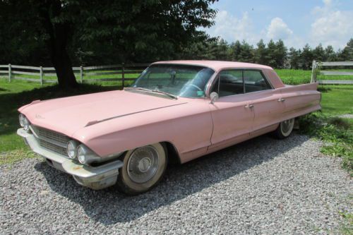 1962 cadillac 4 door deville hardtop 4dr - barn find ***no reserve!!***