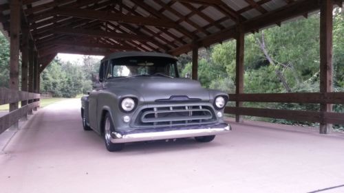 Chevrolet, Chevy, truck, pickup, 3100, 57, 1957, hotrod, ratrod, streetrod, image 2