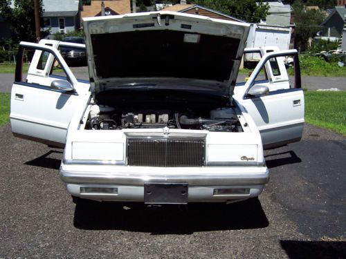 1991 chrysler new yorker fifth avenue 4dr 3.8l v6 automatic 1-owner low miles