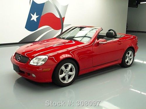 2004 mercedes-benz slk320 roaster auto hard top 28k mi texas direct auto